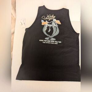 Hurley Black Graphic Tank Top‎